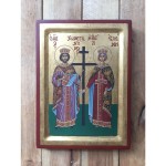 ΕΙΚΟΝΑ "ΑΓΙΟΣ ΚΩΝΣΤΑΝΤΙΝΟΣ ΚΑΙ ΑΓΙΑ ΕΛΕΝΗ" ΜΕΤΑΞΟΤΥΠΙΑ 