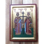 ΕΙΚΟΝΑ "ΑΓΙΟΣ ΚΩΝΣΤΑΝΤΙΝΟΣ ΚΑΙ ΑΓΙΑ ΕΛΕΝΗ" ΜΕΤΑΞΟΤΥΠΙΑ 