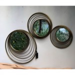 ΜΕΤΑΛΛΙΚΟΣ ΚΑΘΡΕΦΤΗΣ ΧΡΥΣΟΣ ΚΥΚΛΟΙ 93Χ47