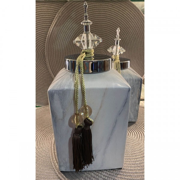 ΚΕΡΑΜΙΚΟ ΤΖΑΡ ΜΑΡΜΑΡΟ 14X32CM ΚΕΡΑΜΙΚΟ ΤΖΑΡ ΜΑΡΜΑΡΟ 14X32CM