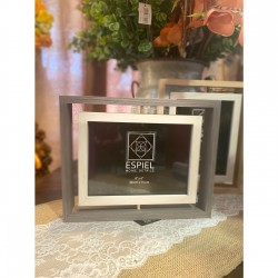 ΚΟΡΝΙΖΑ ΞΥΛ. 2 ΟΨΕΩΝ ΠΕΡΙΣΤΡ. ΓΚΡΙ 15X20EK ESPIEL