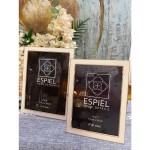 ΚΟΡΝΙΖΑ ΜΕΤΑΛΛΙΚΗ ΛΕΥΚΟ-ΧΡΥΣΟ 13X18EK ESPIEL