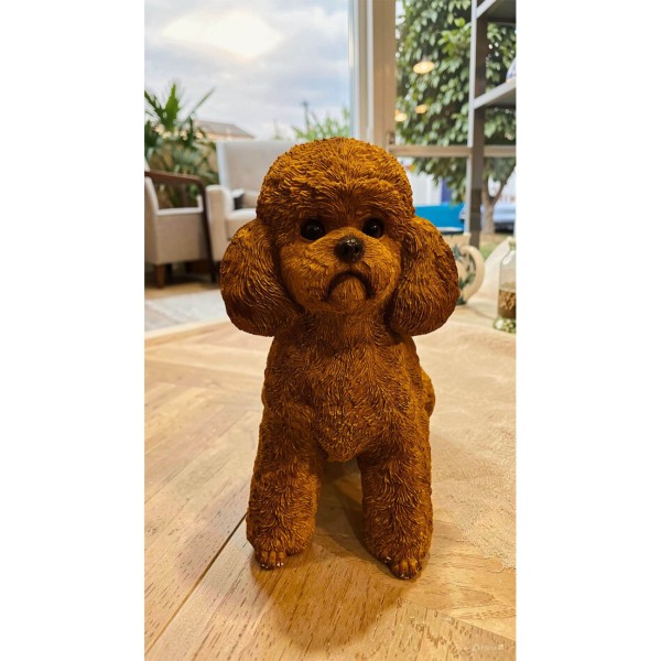 ΦΙΓΟΥΡΑ ΣΚΥΛΟΣ POODLE ΠΟΛΥΡΕΖ. 25,6Χ15,8Χ29,7ΕΚ ESPIEL