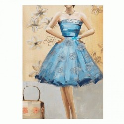 Πίνακας "Μπλέ φόρεμα"