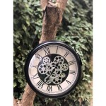 Ρολόι τοίχου με γρανάζια Φ40Η63,5cm 