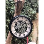 Ρολόι τοίχου με γρανάζια Φ40Η63,5cm 