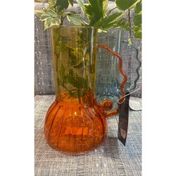 ΓΥΑΛΙΝΟ ΠΟΡΤΟΚΑΛΙ ΒΑΖΟ 19CM
