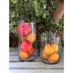 ΒΑΖO ΓΥΑΛΙΝΟ ΚΥΛΙΝΔΡΟΣ 15Χ20CM