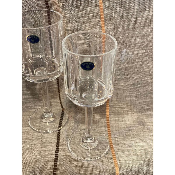 ΣΕΤ 6 ΠΟΤΗΡΙΑ ΚΡΑΣΙΟΥ ΚΡΥΣΤΑΛΛΙΝΑ OLIVIA 230ML