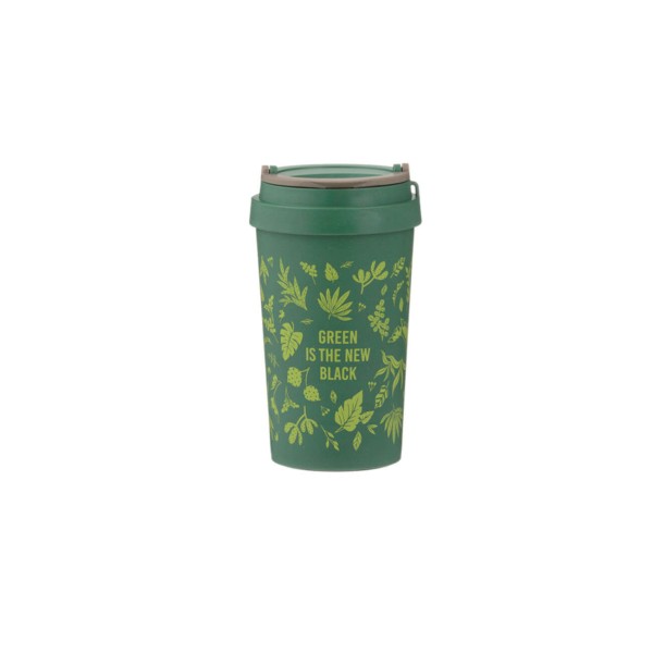 Typhoon – Double Wall Ισοθερμικό Ποτήρι Ταξιδίου 380ml "Pure Green" Typhoon – Double Wall Ισοθερμικό Ποτήρι Ταξιδίου 380ml "Pure Green"