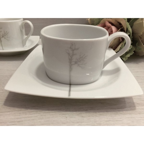 Φλυτζάνια του τσαγιού Kyoto silver by Cryspo Trio