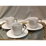 ΣΕΤ 6 ΠΟΡΣΕΛΑΝΙΝΑ ΦΛΥΤΖΑΝΙΑ ΚΑΦΕ GOLD/ROSE GOLD/SILVER