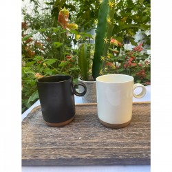 ΚΟΥΠΑ CORK BLACK PORCELAIN 300ML