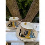 ΣΕΤ 2 ΤΕΜ ΦΛΥΤΖΑΝΙΑ 230ML "CATS WORLD PARTY"