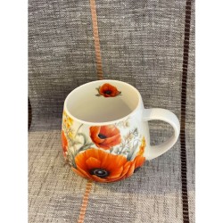 ΚΟΥΠΑ BARREL  "POPPIES" 430ML
