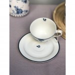 ΦΛΥΤΖΑΝΙ CAPPUCCINO ΜΕ ΠΙΑΤΑΚΙ LAURA ASHLEY CHINA ROSE 320 ML