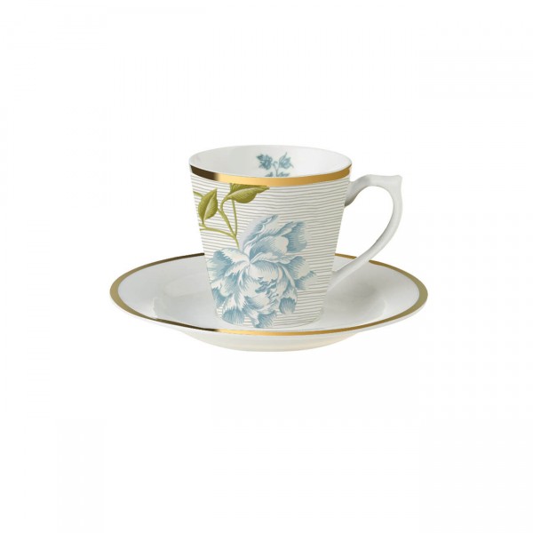 ΦΛΥΤΖΑΝΙ ESPRESSO ΜΕ ΠΙΑΤΑΚΙ LAURA ASHLEY COBBLESTONE PINSTRIPE ΦΛΥΤΖΑΝΙ ESPRESSO ΜΕ ΠΙΑΤΑΚΙ LAURA ASHLEY COBBLESTONE PINSTRIPE