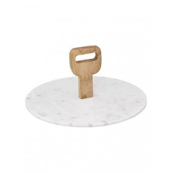 ΔΙΣΚΟΣ ΜΑΡΜΑΡΟ ΜΕ ΧΕΡΟΥΛΙ BAMBOO 30ΕΚ