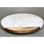 Δίσκος περιστρ.Φ30 λευκό marble 