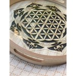 ΔΙΣΚΟΣ ΔΙΑΚΟΣΜΗΤΙΚΟΣ ΜΑΥΡΟ MDF 35X35X4.5ΕΚ ESPIEL
